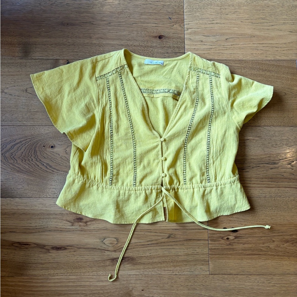 Mustard dress shirt